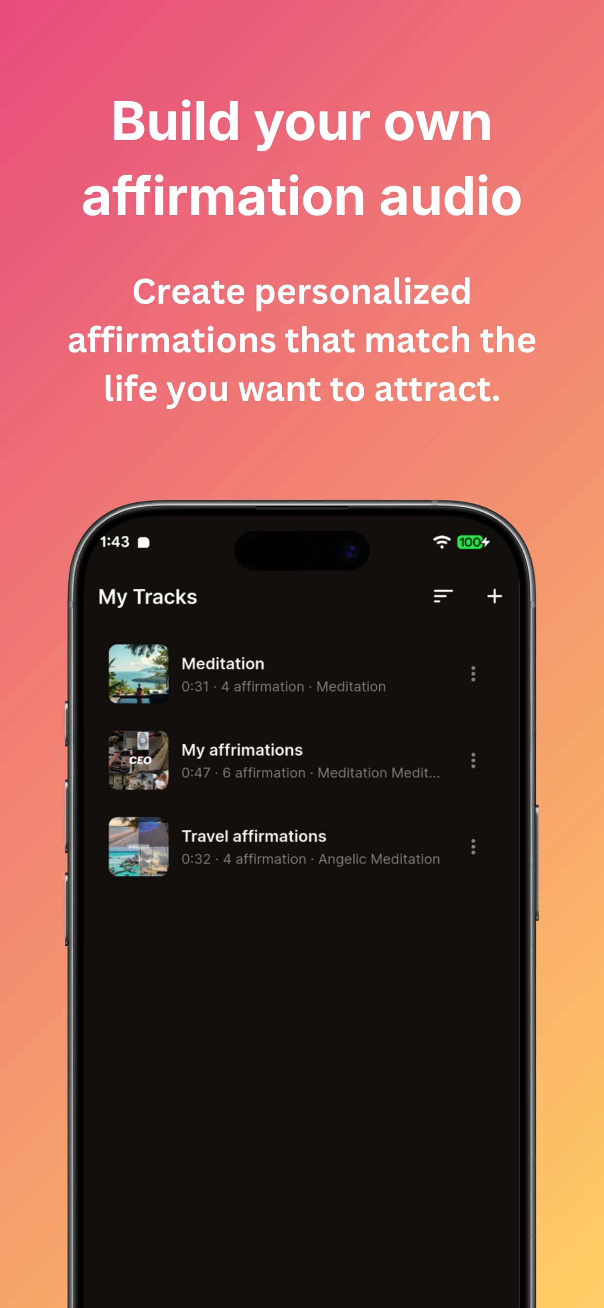 LoA: Law of Attraction App screenshot